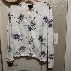 Style & Co. Women's Floral Cardigan